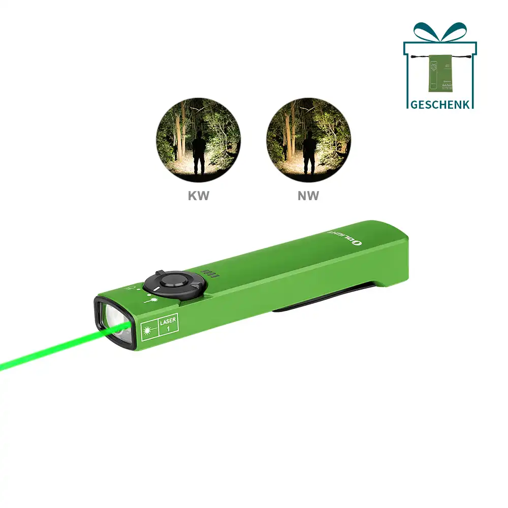 Olight Arkfeld duale Lichtquelle EDC Taschenlampe mit Aufbewahrungstasche