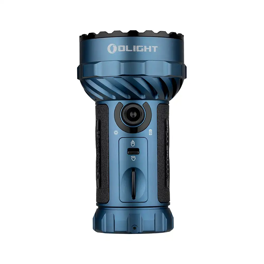 Olight Marauder 2 Taschenlampe Mitternachtblau und Desert Tan